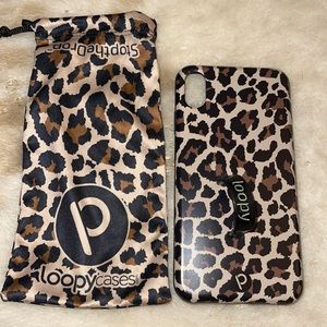 Loopy iPhone XS Max leopard case